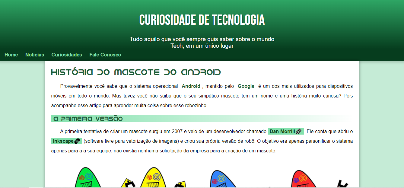 Android-Website-Project of curso em video
